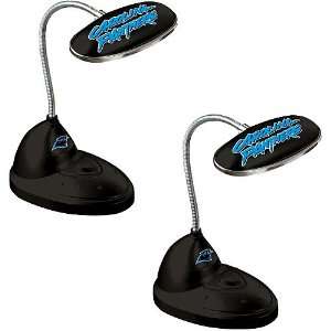  Memory Company Carolina Panthers LED Desk Lamp   set of 2 