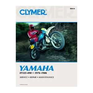  CLYMER REPAIR/SERVICE MANUAL YAMAHA IT125 490 76 86 