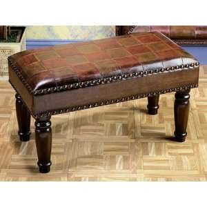  Ottomans Bench Leatherette Furniture & Decor