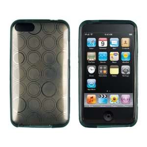 Grey Circles Flexible TPU Case for Apple iPod Touch 2G, 3G 
