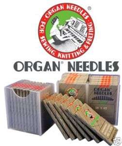 ORGAN Industrial Overlock Sewing Needles,B27 14,16,18  