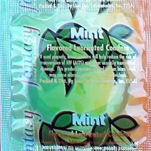  Fantasy Mint Flavored Condoms 1000 Pack Health & Personal 