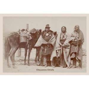  Exclusive By Buyenlarge Cheyenne Chiefs 12x18 Giclee on 