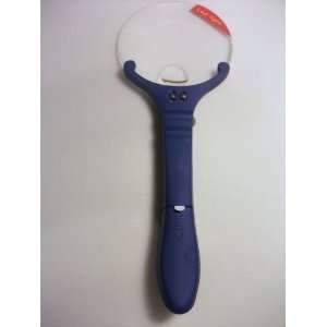  Led Magnifier Glass 2x   6x Magnifier ~ Blue Handle 