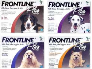 FRONTLINE PLUS FLEA & TICK REMEDIES FOR DOGS by Merial  