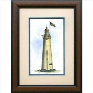    Phoenix Galleries HP666 Lighthouse Elevation Framed Print Baby