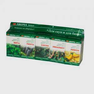 SET 5 Sauna oil peppermint fir pine eucalyptus lemon  