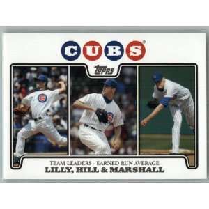  Team Edition Gift Set # 10 Ted Lilly / Rich Hill / Sean Marshall 