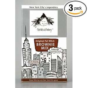 Fat Witch Original Fat Witch Brownie Mix, 22.3 Ounce Boxes (Pack of 3)