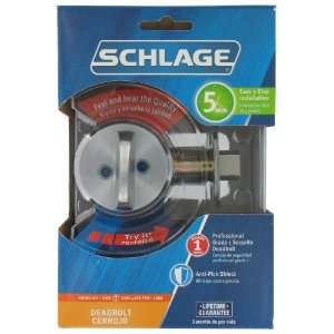 Schlage Lock B360V626 Single Cylinder Maximum Security Deadbolt 
