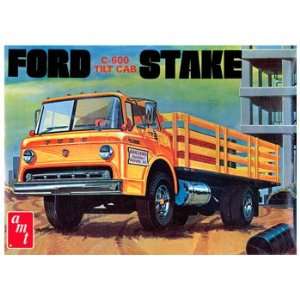  AMT 1/25 Ford C600 Tilt Cab Stake Bed Truck (Ltd 