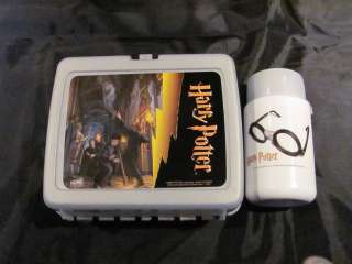 HARRY POTTER 2001 Thermos LUNCHBOX NEVER USED   EXCELLENT  