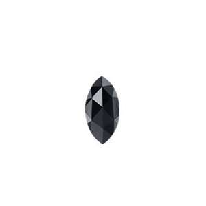   Marquise Rose Cut ( 1 pc ) Loose Black Diamond {DIAMOND APPRAISAL