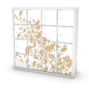  Autumn Leafs Decal for IKEA Expedit Bookcase 4x4