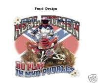 REAL WOMEN DO PLAY IN MUD PUDDLES 4 WHEEL DIXIE P716  