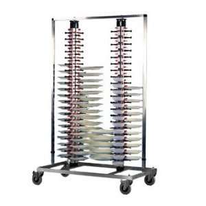  Plate Mate PM168 180 Twin Mobile Plate Rack Holds 168 