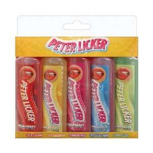  Peter licker   1 oz bottle pack of 5 assorted flavors 