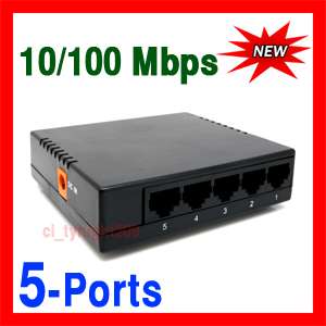 Port 10/100 Mbps N Way Network Ethernet Lan Switch  