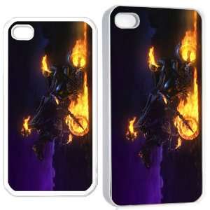  ghost rider v1 iPhone Hard 4s Case White Cell Phones 
