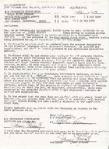 JIMMY STEWART original signed 2x contract  