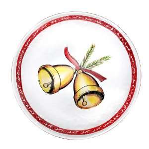   Kosta Boda Annual Collection Christmas Bells Platter