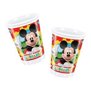 mouse clubhouse party mickey mouse party cups x 10 plastic party cups 