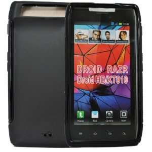     Black gel silicone case cover for Motorola razr xt910 Electronics