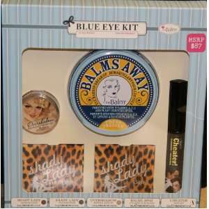 The Balm Blue Eye Kit   Shadow Liner, Mineral Shadow, Makeup Remover 
