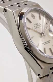 Rolex Datejust Oysterquartz 17014 Stainless Steel and 18k White Gold 