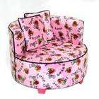 Magical Harmony Kids 70129 Redondo Chair Minky   Pink Heart