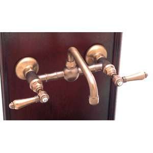  Wall Mounted Bathroom Faucet by Rohl   A1423LM in Tuscan 