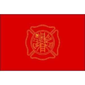  Firefighters 3ft x 5ft Nylon flag Patio, Lawn & Garden