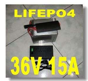 36V 15AH LiFePO4 Li ion Battery Electric Scooter  