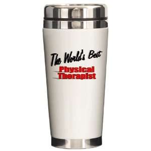   Physical therapy Ceramic Travel Mug by 