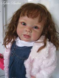 Reborn baby toddler girl kit Bonnie sculpt Linda Murray doll by Sylvie 