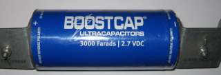   3000 Farad Capacitor   3000F Boostcap Ultracapacitor   2.5V   BCAP3000