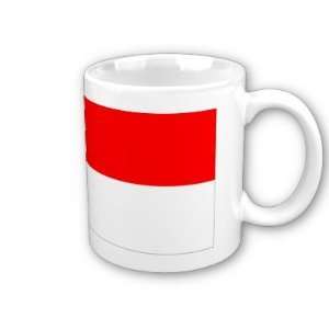 Monaco Flag Coffee Cup