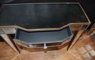 Art Deco Mirror Console Table Mirrored Hall Tables Furniture  