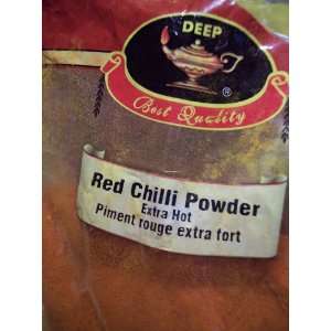 Deep Red Chilli Powder Extra Hot  Grocery & Gourmet Food