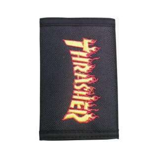  THRASHER FLAMES tri fold WALLET