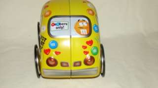 Candy Tin Volkswagon Punch Buggy Car w/ Spinning Wheels  