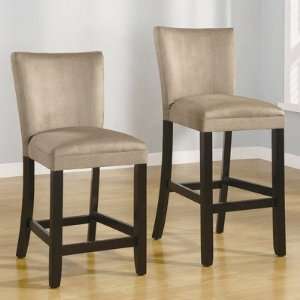  24 Bar Stool in Taupe [Set of 2]
