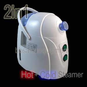Mini 2in1 Hot&Cold Facial Steamer Skin Care Spa Machine  