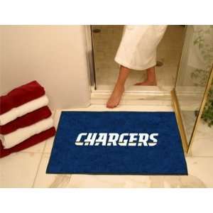  NFL San Diego Chargers   ALL STAR MAT (34x45)