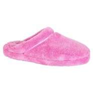 Pink K Womens Mable Terry Scuff Slipper   Pink 