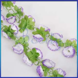   Hanging Garland Silk Flower/Ivy Vine for Home Wedding Garden Decor
