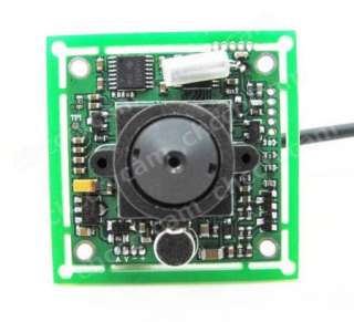 Mini 1/3 Sony CCD 2.8mm Pinhole PCB Board Camera Mic  