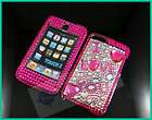 Hellokitty Bling Full Hard back Case for iPod Touch 2 2G 2nd Rose Pink 