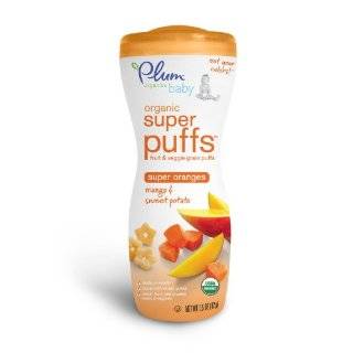 Plum Organics Super Puffs Orange, Mango & Sweet Potato, 1.5 Ounce 