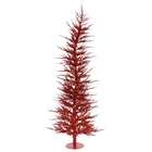 Vickerman Polizia Red Laser Tree X00RD Christmas Tree